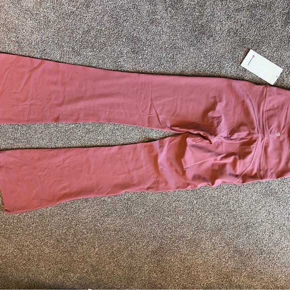 Lululemon Athletica Pink Flare Pants - Picture 3 of 7